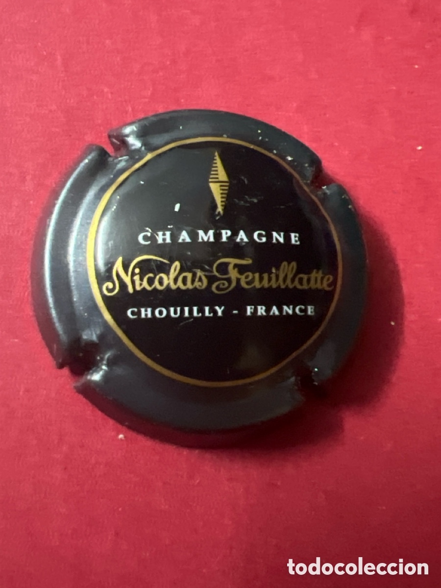 Coleccionismo de cava: T4/X45/C5. USADA - PLACA DE CHAMPAGNE - NICOL&Aacute;S FEUILLATTE