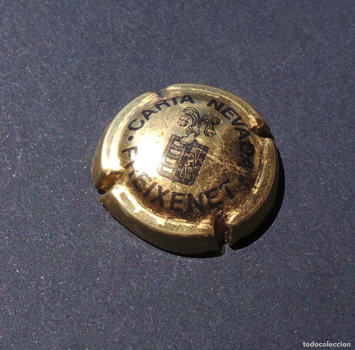 Coleccionismo de cava: PLACA DE CAVA - FREIXENET - CARTA NEVADA. - Foto 2