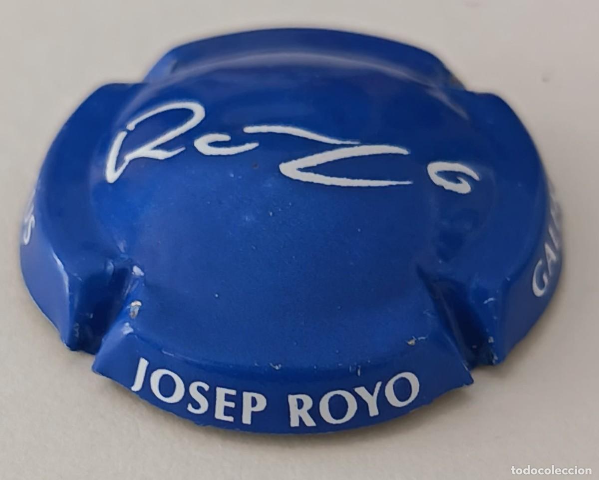 Coleccionismo de cava: Chapa o placa. Cava Josep Royo. Galeria Antonio Pinyol. Reus.