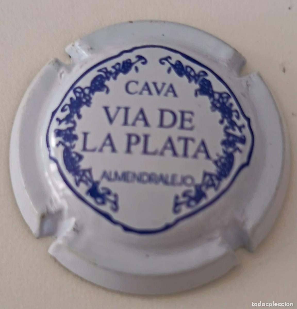Coleccionismo de cava: Chapa o placa. Cava Via de la Plata. Almendralejo. - Foto 5