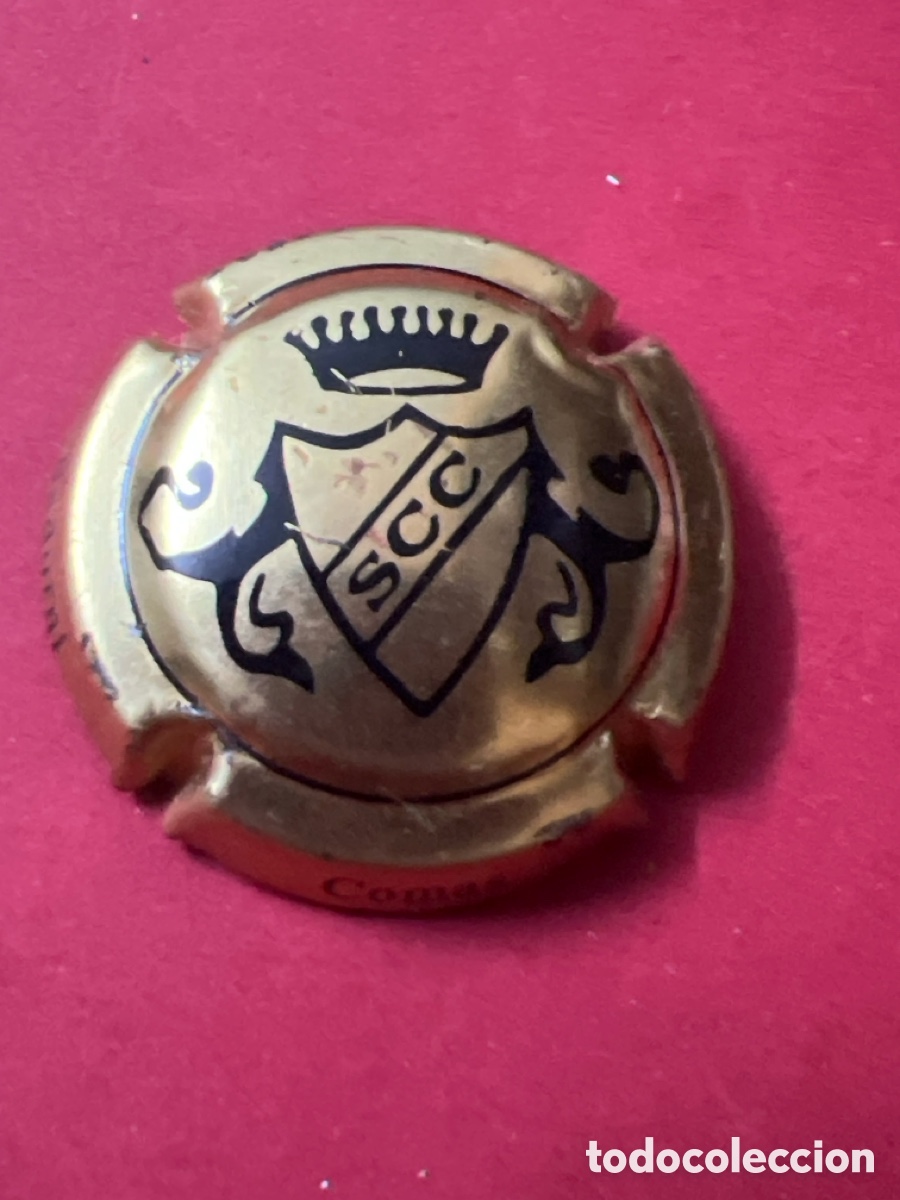 Coleccionismo de cava: T4/X44/O5. USADA - PLACA DE CAVA - SADURNI COMAS