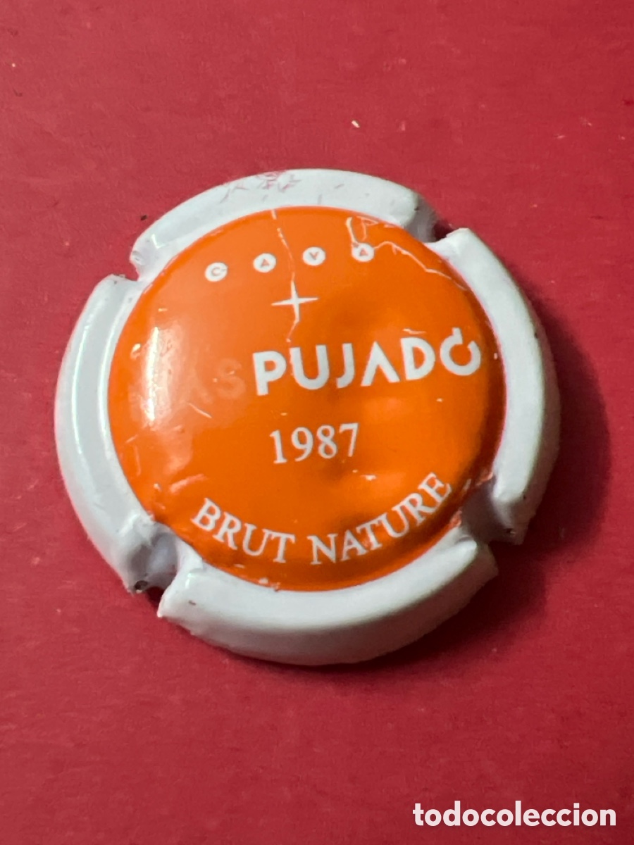 Coleccionismo de cava: T4/X44/O6. USADA - PLACA DE CAVA - PUJADO