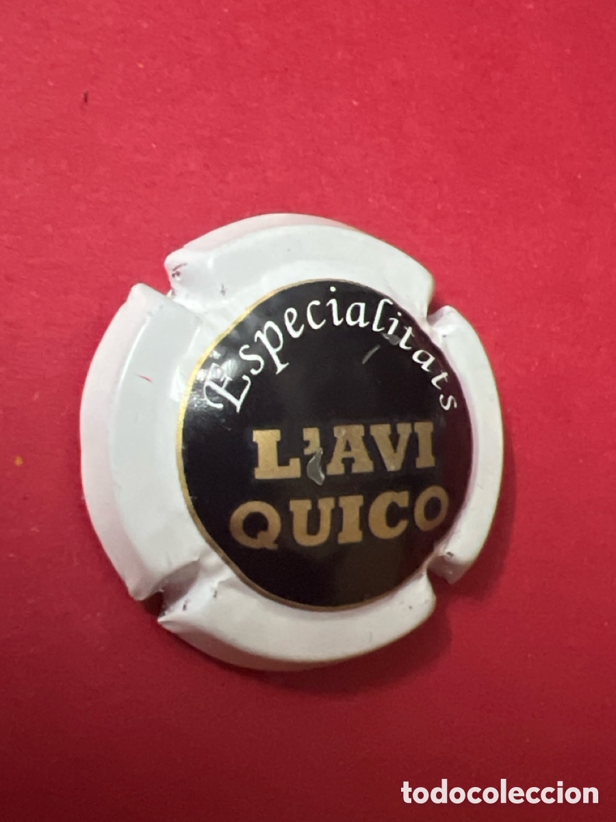 Coleccionismo de cava: T4/X41/H5. USADA - PLACA DE CAVA - PIRULA - L&rsquo;AVI QUICO