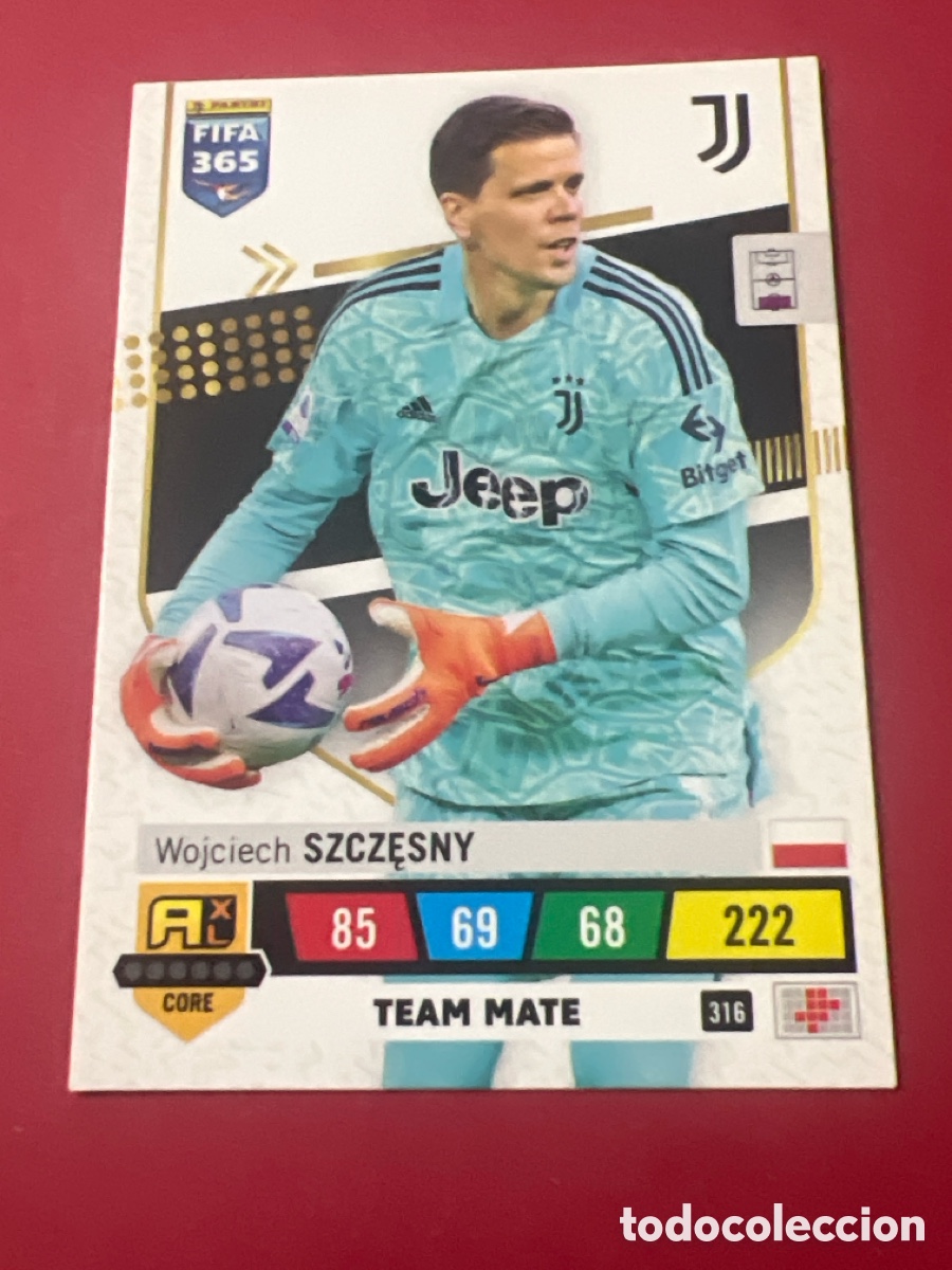 Coleccionismo de cava: E762. SZCZESNY 316 JUVENTUS ADRENALYN A 365 FIFA 2023 PANINI A365