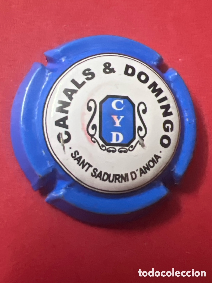 Coleccionismo de cava: T4/X42/H5. USADA - PLACA DE CAVA - CANALS & DOMINGO