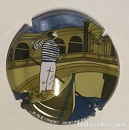 Collectionnisme de cava: PLACA DE CAVA DE JAUME SERRA DEDICADA A VENECIA