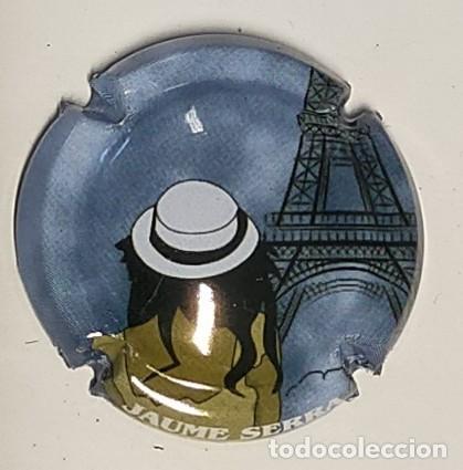 Collectionnisme de cava: PLACA DE CAVA DE JAUME SERRA DEDICADA A LA TORRE EIFFEL