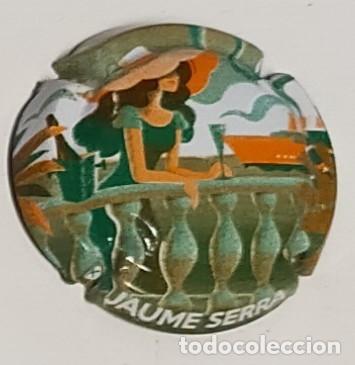 Collectionnisme de cava: PLACA DE CAVA DE JAUME SERRA DEDICADA A UNA ESCENA TUR&Iacute;STICA