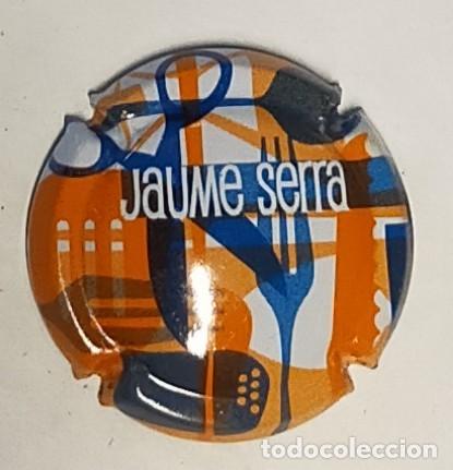 Collectionnisme de cava: PLACA DE CAVA DE JAUME SERRA CON NUEVO LOGO N&ordm; 4