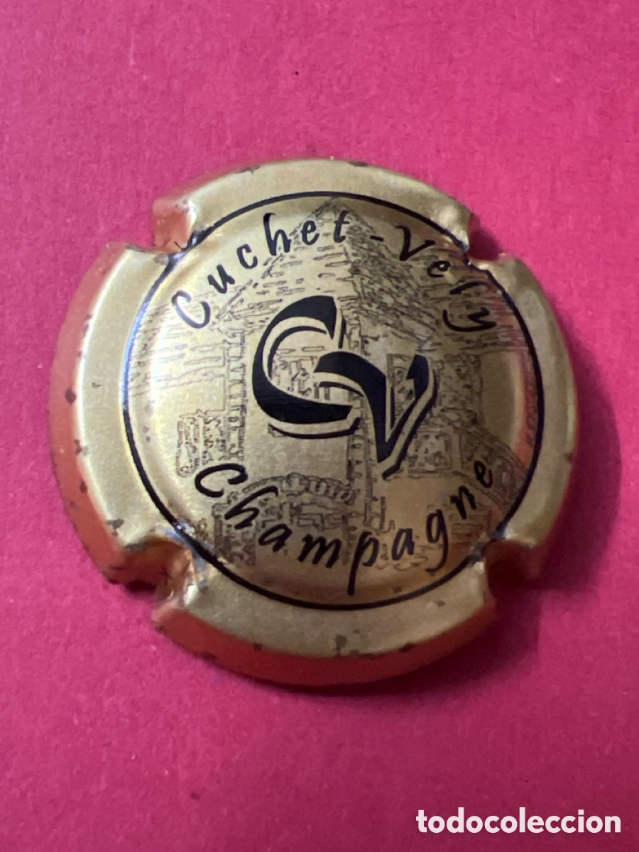 Coleccionismo de cava: T4/X43/A4. PLACA CHAMPAGNE - cuchet-Vely Fran&ccedil;oise