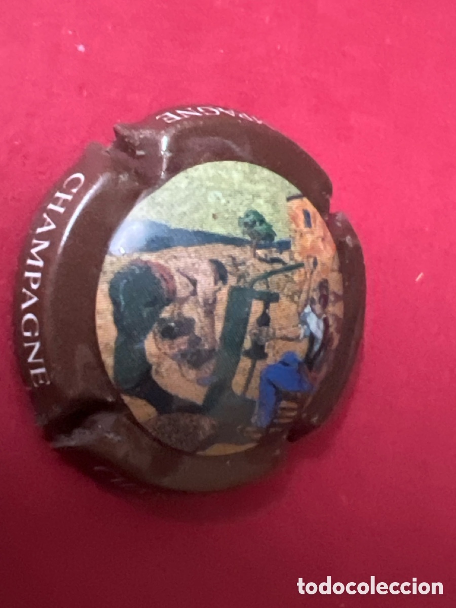Collectionnisme de cava: T4/X43/C6. PLACA DE CHAMPAGNE