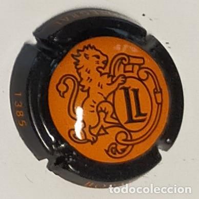 Collectionnisme de cava: PLACA DE CAVA LLOPART CON EL LOGO DEL LEON