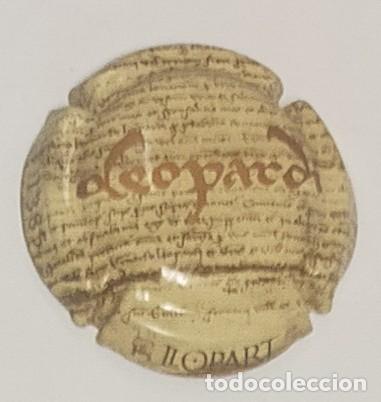 Collectionnisme de cava: PLACA DE CAVA LLOPART CON LEYENDA LEOPARD