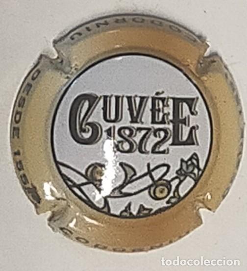 Coleccionismo de cava: PLACA DE CAVA DE CODORNIU DEDICADA AL CUVEE 1872