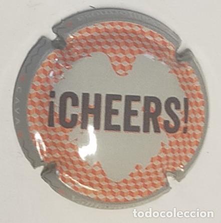 Collectionnisme de cava: PLACA DE CAVA DE VALLFORMOSA DEDICADO A CHEERS