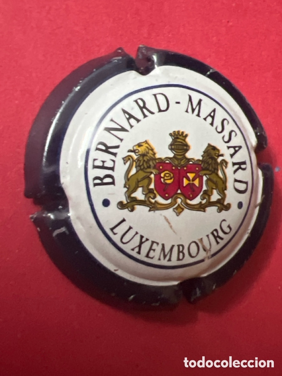 Coleccionismo de cava: T4/X43/O3. PLACA DE CHAMPAGNE- BERNARD MASSARD