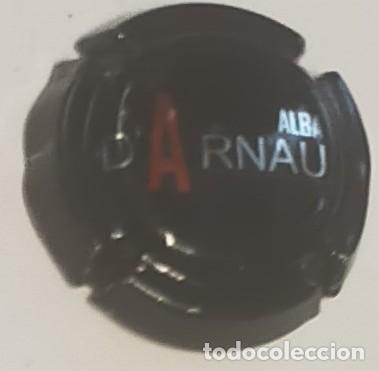 Collectionnisme de cava: PLACA DE CAVA ALBA D'ARNAU CON LA MISMA LEYENDA EN GRANDE