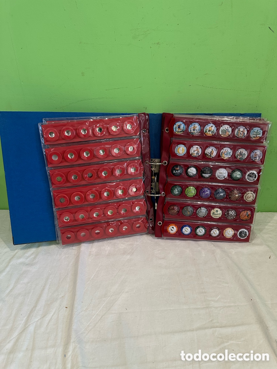 Collectionnisme de cava: &Aacute;lbum colecci&oacute;n placas de cava y champagne lote variado placomusofilia.