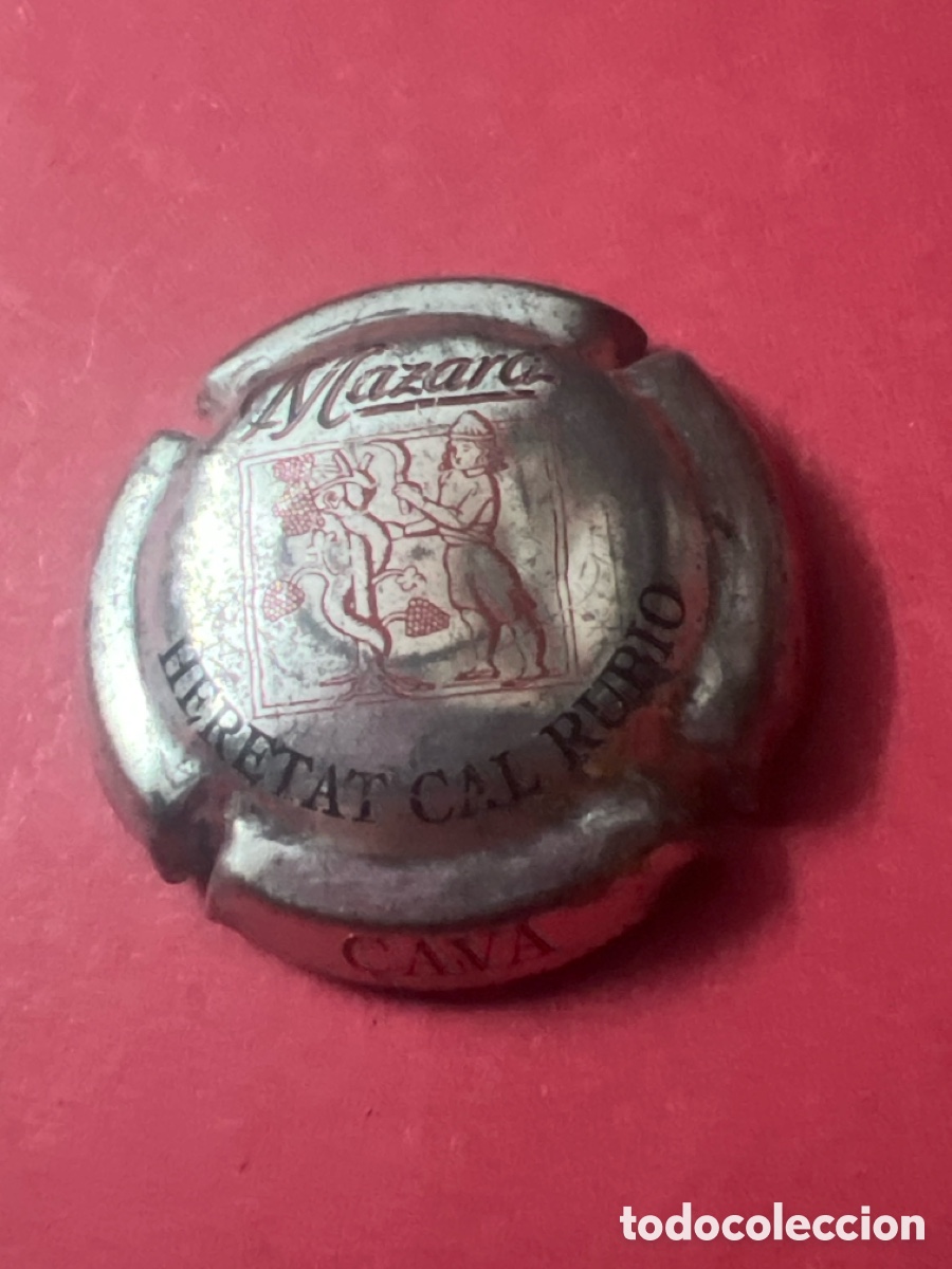 Coleccionismo de cava: T4/X54/N3. USADA - PLACA DE CAVA - MAZARD
