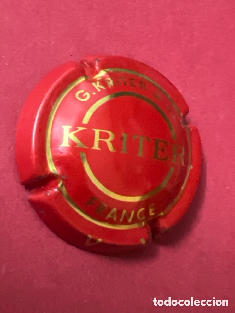 Coleccionismo de cava: T4/X66/L3.Extranjeras Kriter Francia (mousseux) C&oacute;digo: FRMKRI042498