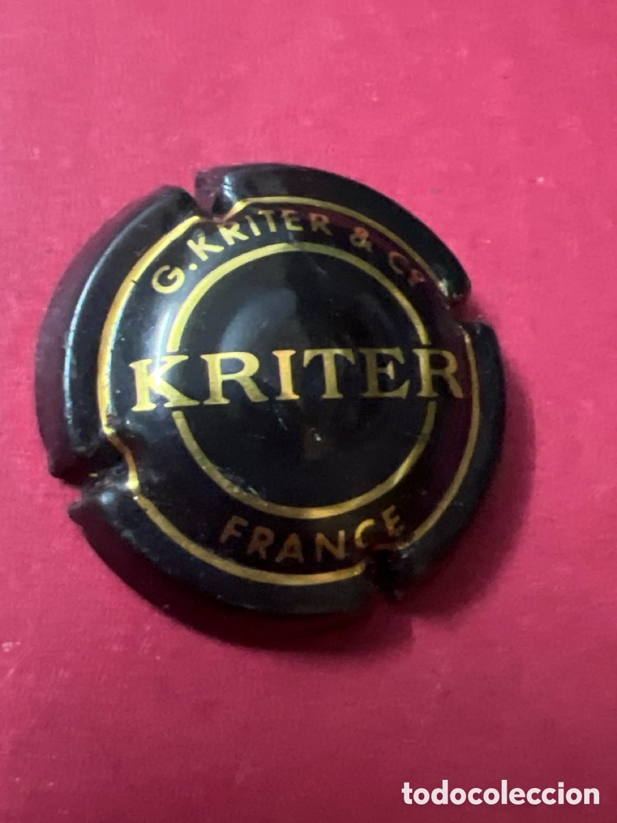 Coleccionismo de cava: T4/X66/L5. Extranjeras Kriter Francia (mousseux) C&oacute;digo: FRMKRI024670