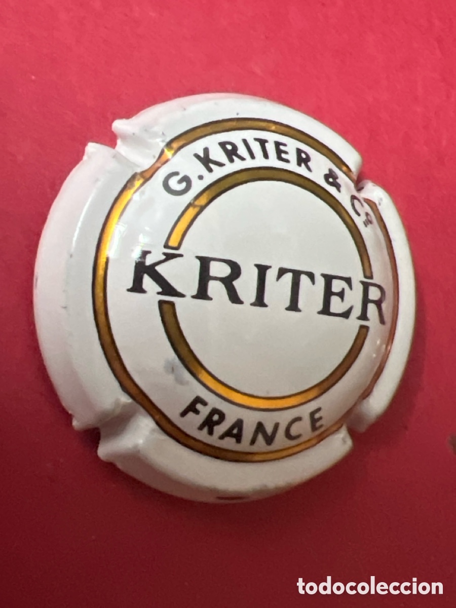 Coleccionismo de cava: T4/X66/M5. Usada .Extranjeras Kriter Francia (mousseux)