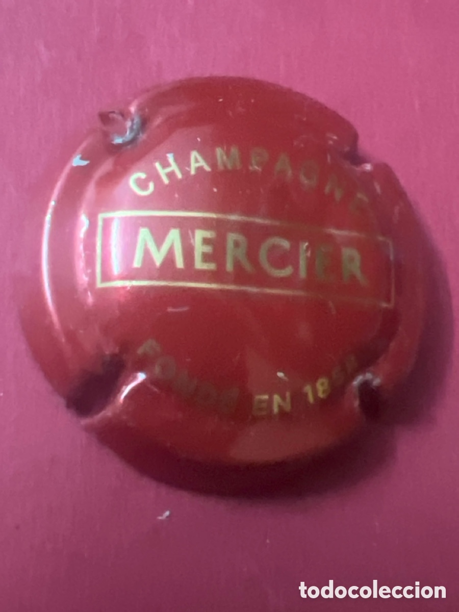 Coleccionismo de cava: T4/X65/A6. USADA - PLACA DE CHAMPAGNE - MERCIER