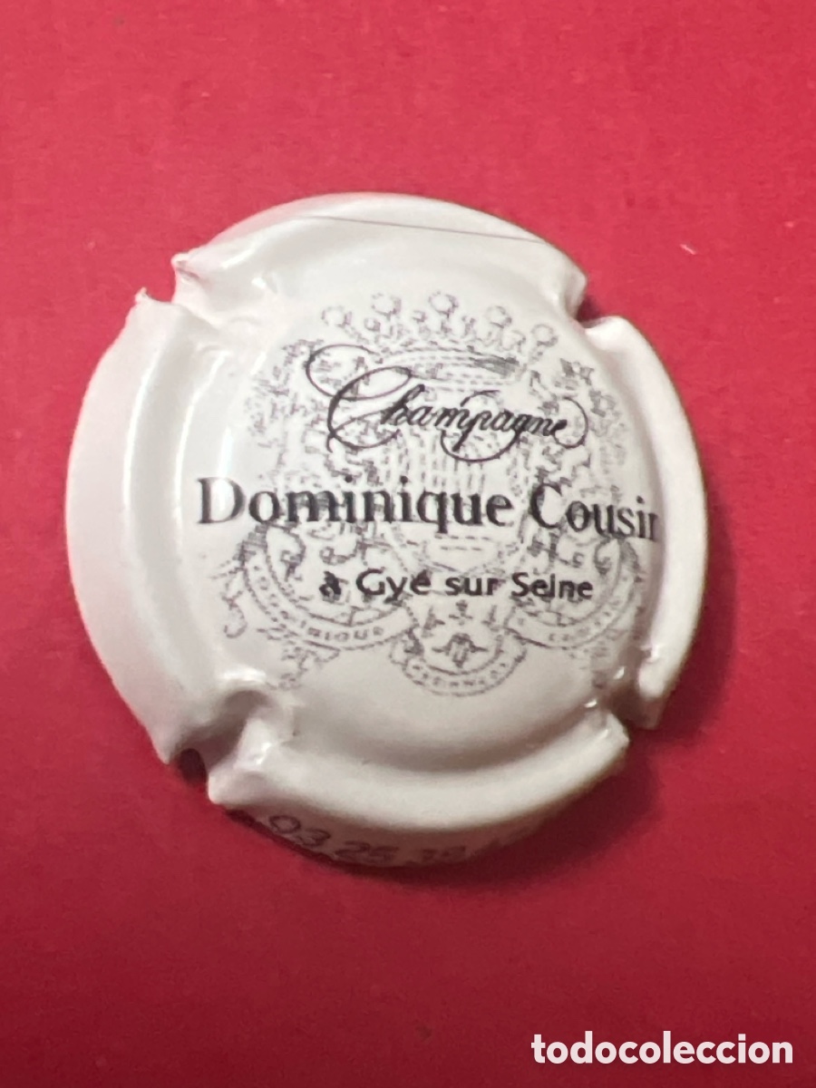 Coleccionismo de cava: T4/X65/G5. Extranjeras Francia (champagne) Cousin, Dominique