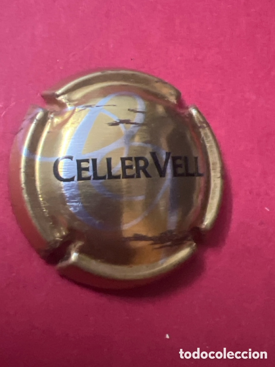 Coleccionismo de cava: T4/X65/H1. USADA - PLACA DE CAVA - CELLER VELL