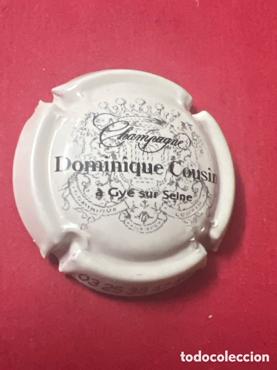 Coleccionismo de cava: T4/X61/F3. Extranjeras Francia (champagne) Cousin, Dominique