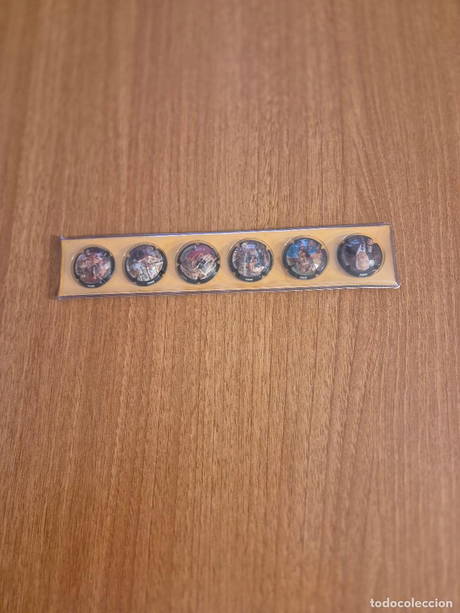 Coleccionismo de cava: COL-LECION DE 6 PLACAS CAVA DEL CASAL ROJAS AMB LES REPRODUCCIONS DE QUADRES PINTATS..