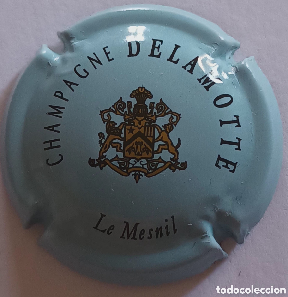 Coleccionismo de cava: CHAPA CHAMPAGNE DELAMOTTE