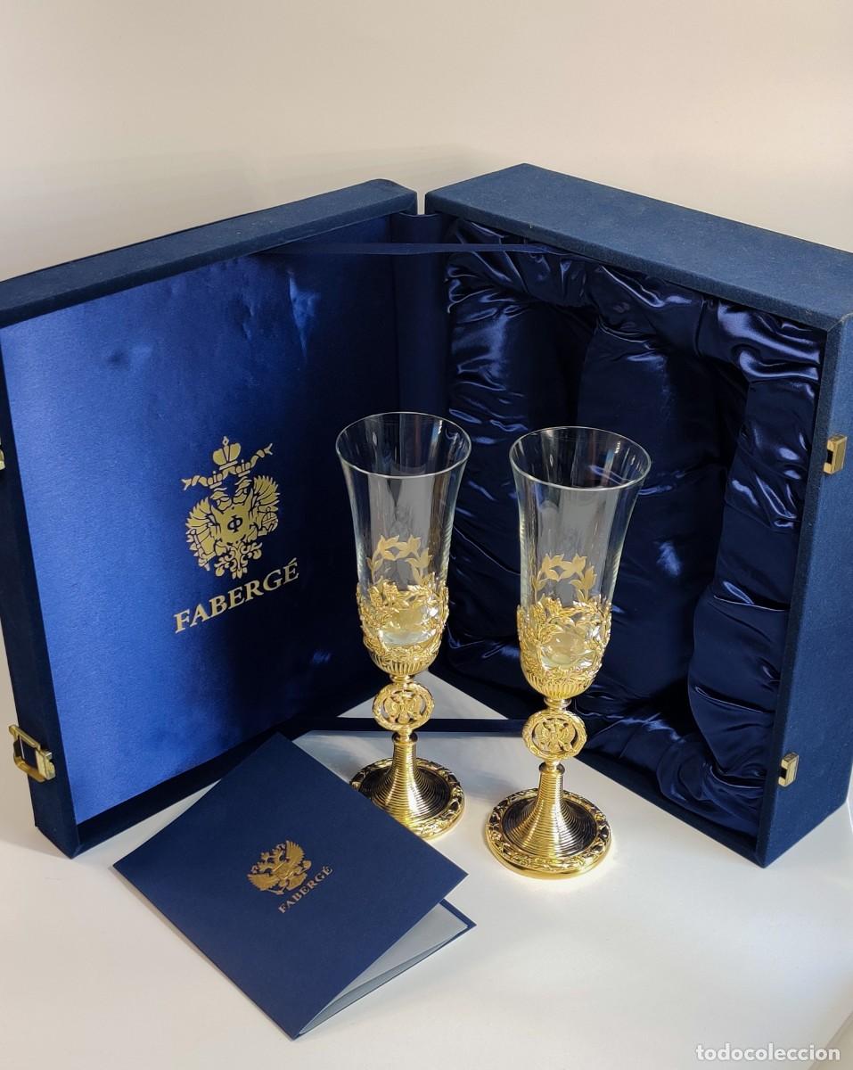 Coleccionismo de cava: Copas de Champagne Faberg&eacute;
