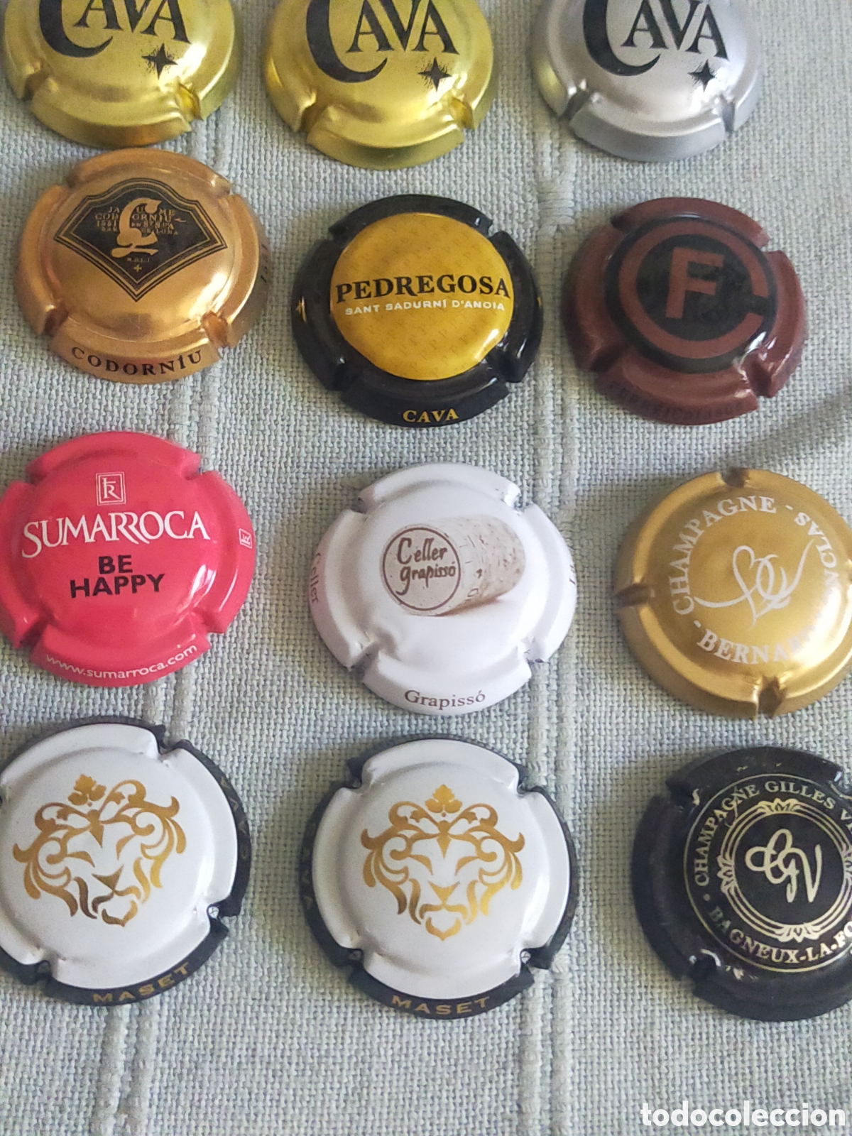 Coleccionismo de cava: 20 Chapas Cava y Champagne - Foto 3