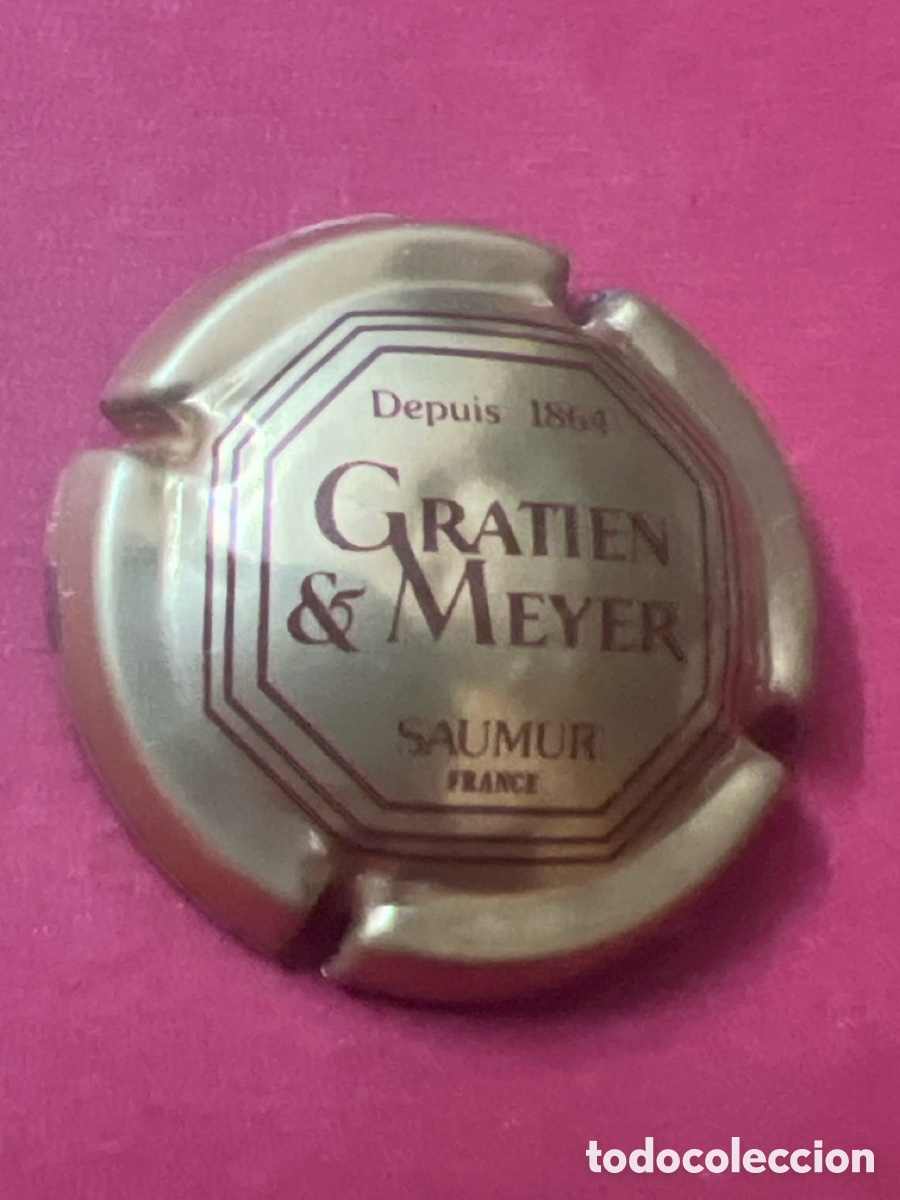 Coleccionismo de cava: T4/X78/J5. Extranjeras Gratien Meyer Francia (mousseux) C&oacute;digo: FRMGME047409