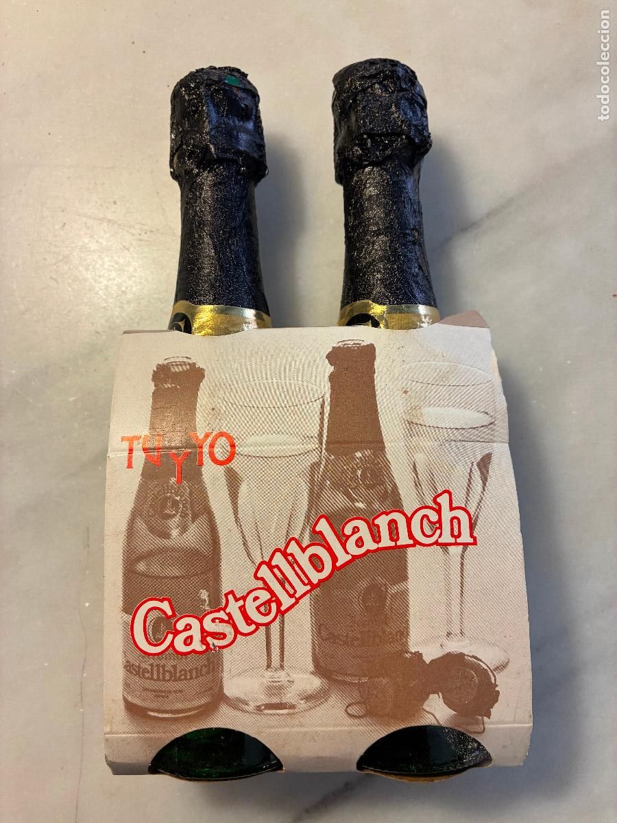 Coleccionismo de cava: Tu y Yo cava Jeromin de Castellblanch San Sadurni de Noya tipo Benjam&iacute;n muy bien conservados fotos