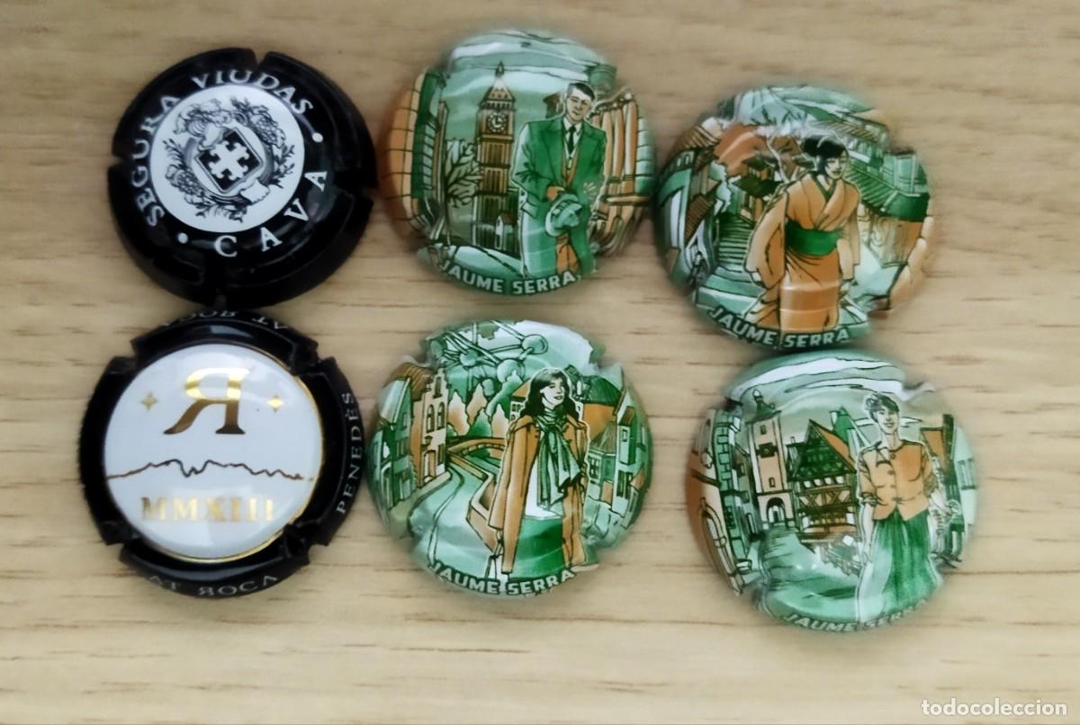 Coleccionismo de cava: LOTE DE PLACAS CAVA (6)