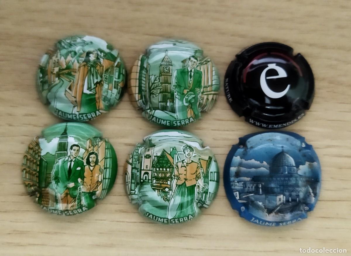 Coleccionismo de cava: LOTE DE PLACAS CAVA (7)