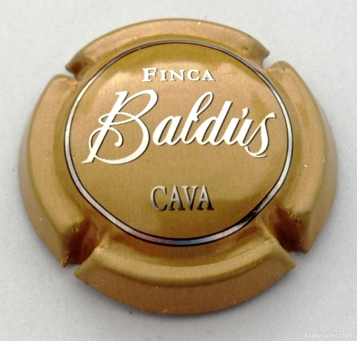 Coleccionismo de cava: PLACA CHAPA CAVA ''BALD&Uacute;S''