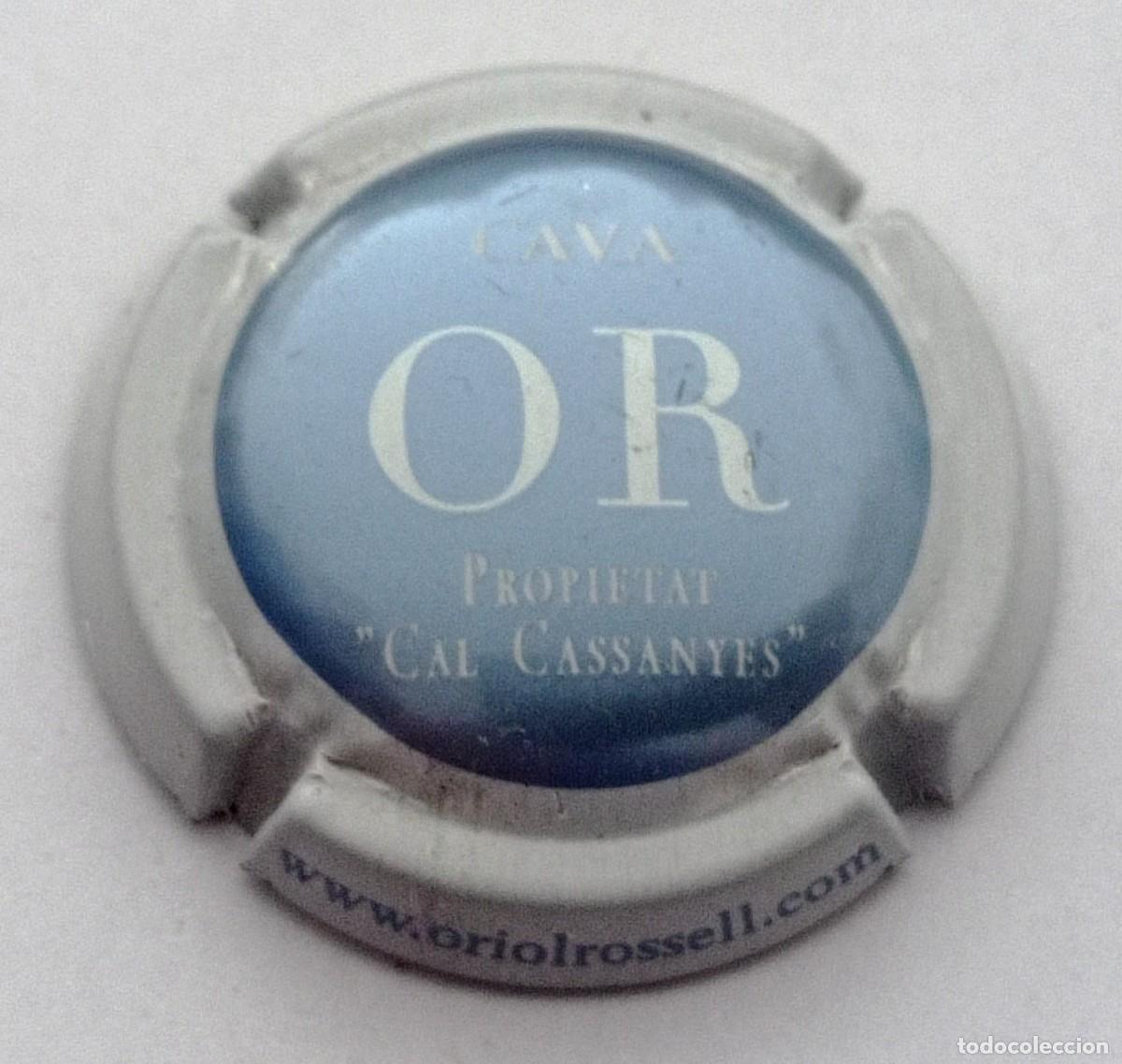 Coleccionismo de cava: PLACA CHAPA CAVA ''ORIOL ROSSELL''