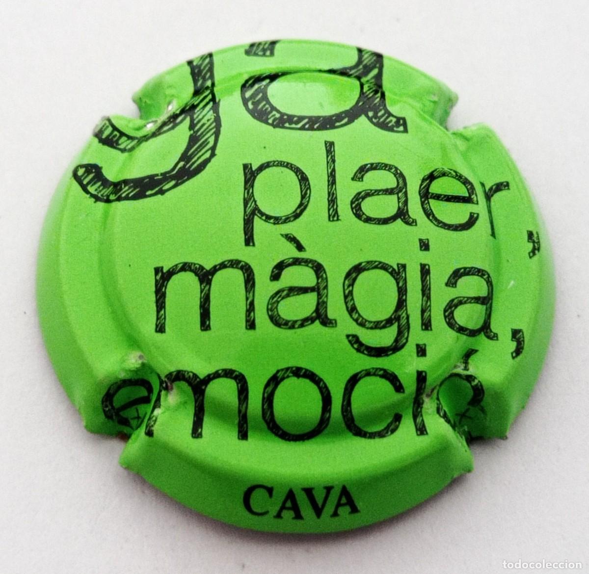 Coleccionismo de cava: PLACA CHAPA CAVA ''CLOS GRAN ANYADA'' DE PAU COSTA