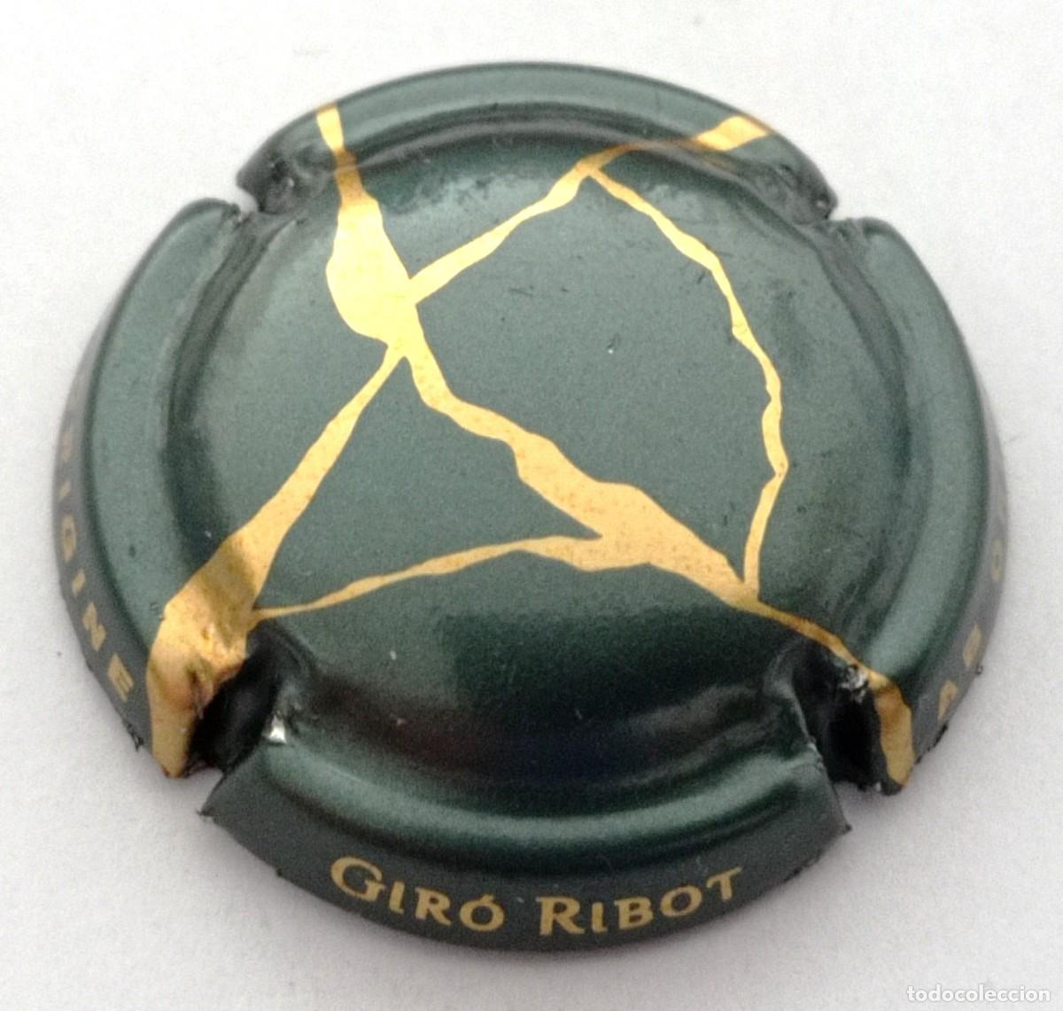 Coleccionismo de cava: PLACA CHAPA CAVA ''GIR&Oacute; RIBOT''