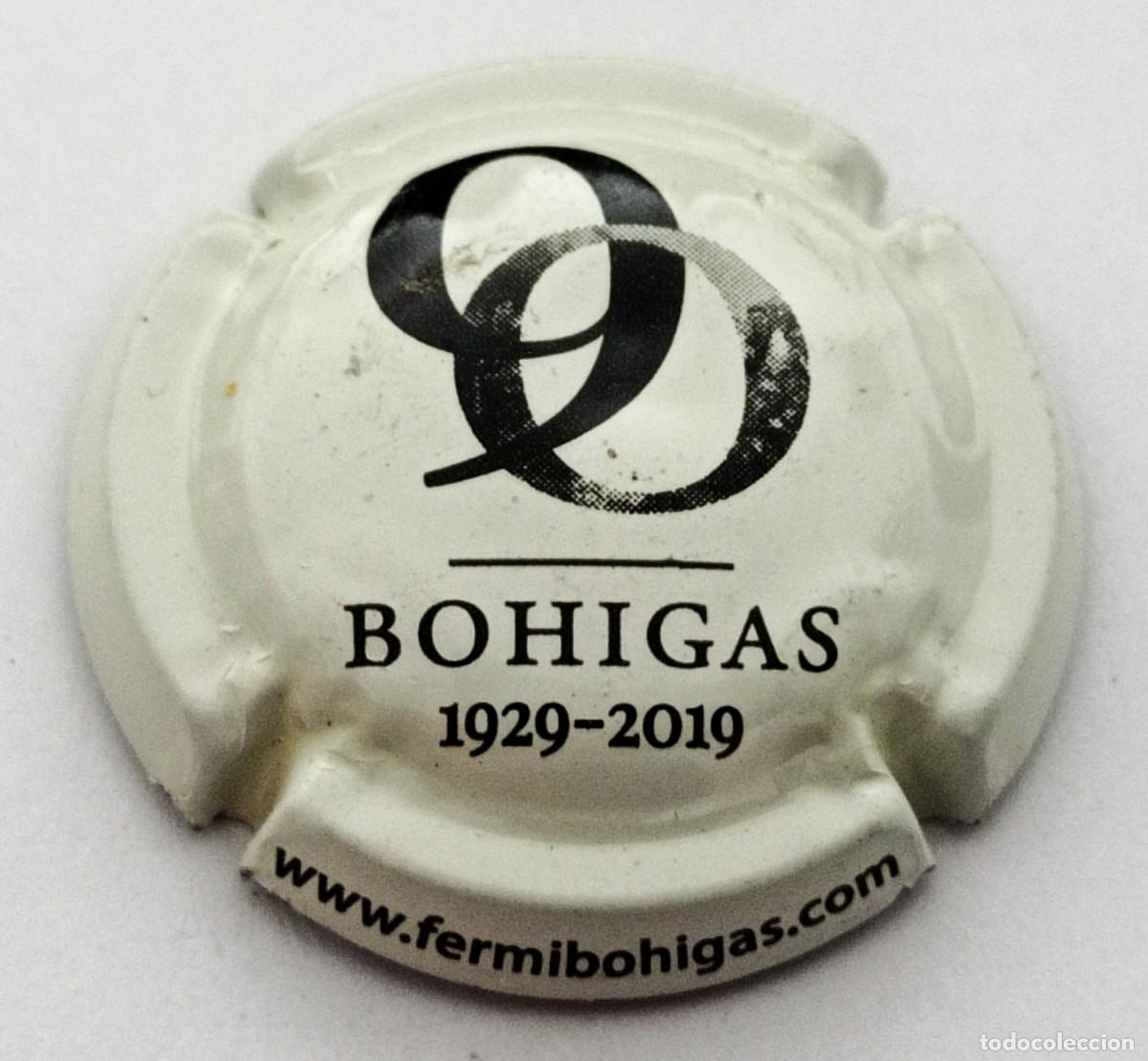 Coleccionismo de cava: PLACA CHAPA CAVA ''BOHIGAS''