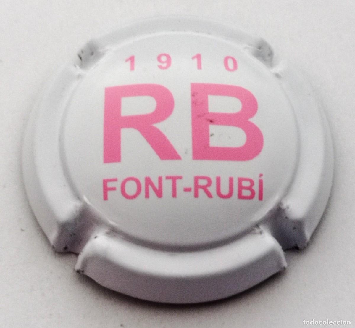 Coleccionismo de cava: PLACA CHAPA CAVA ''REXACH BAQU&Eacute;S'' FONT-RUB&Iacute;
