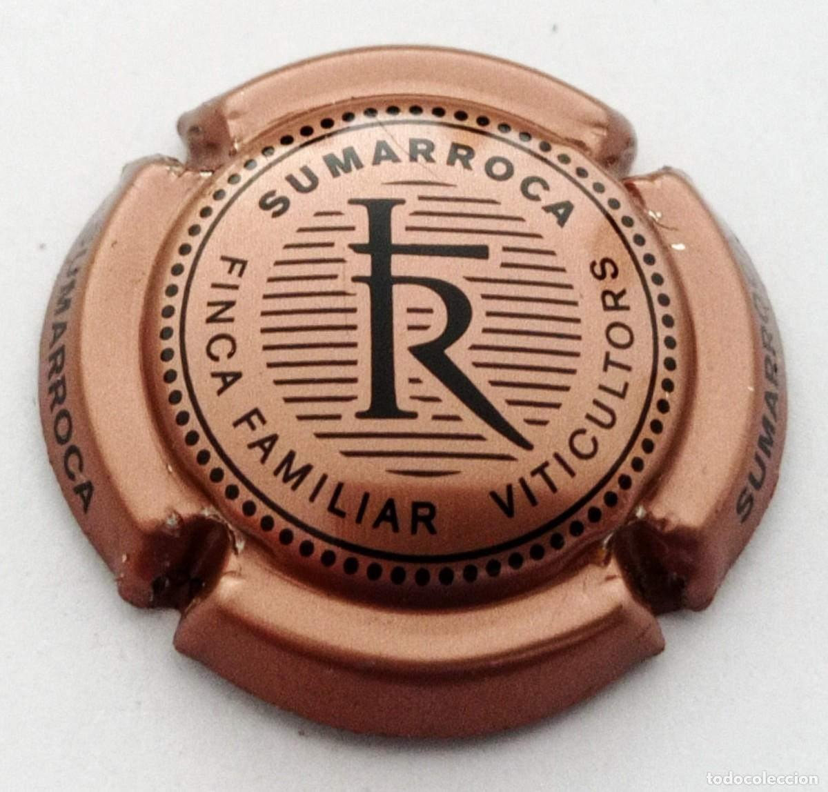 Coleccionismo de cava: PLACA CHAPA CAVA ''SUMARROCA''