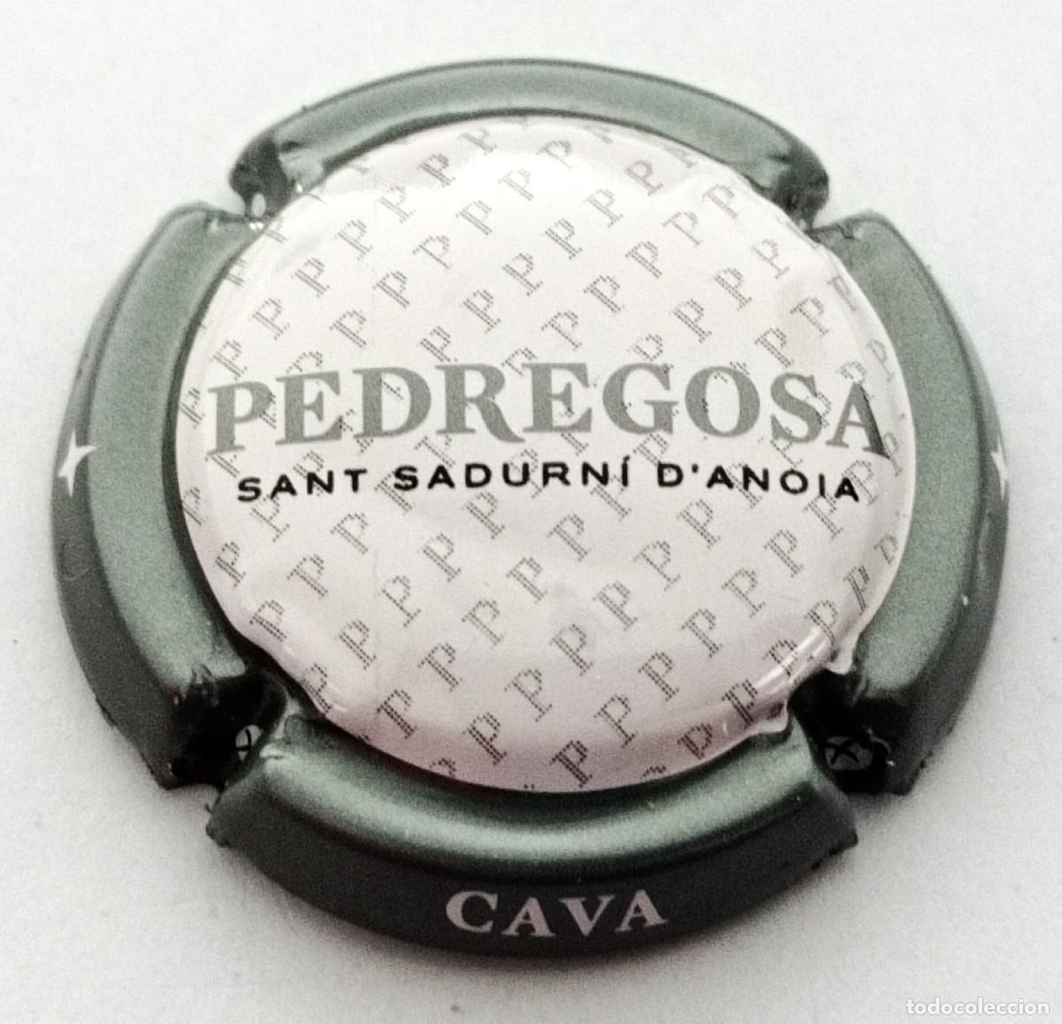 Coleccionismo de cava: PLACA CHAPA CAVA ''PEDREGOSA''