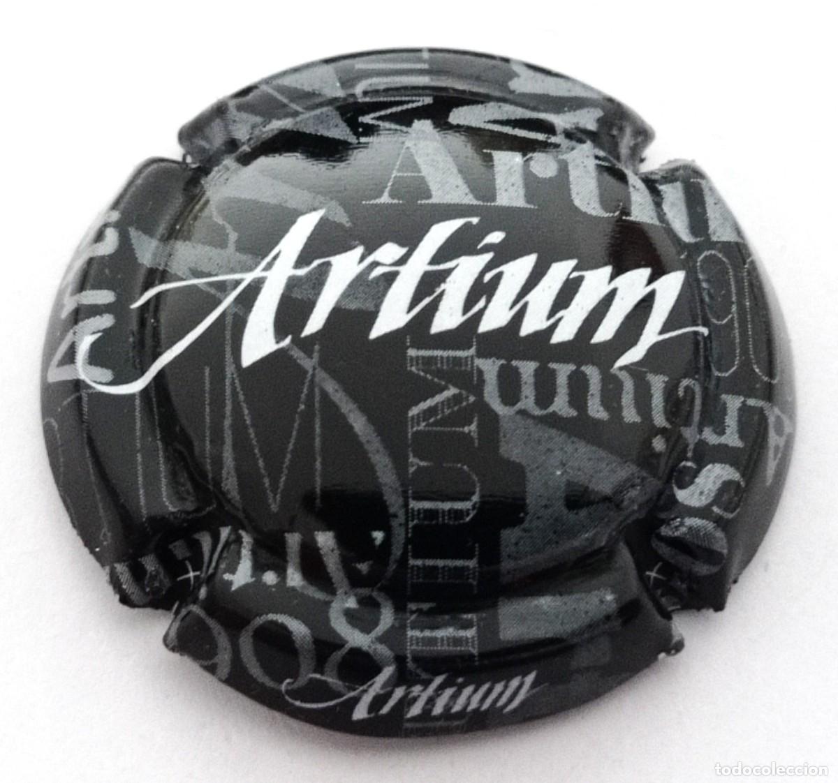 Coleccionismo de cava: PLACA CHAPA CAVA ''ARTIUM''