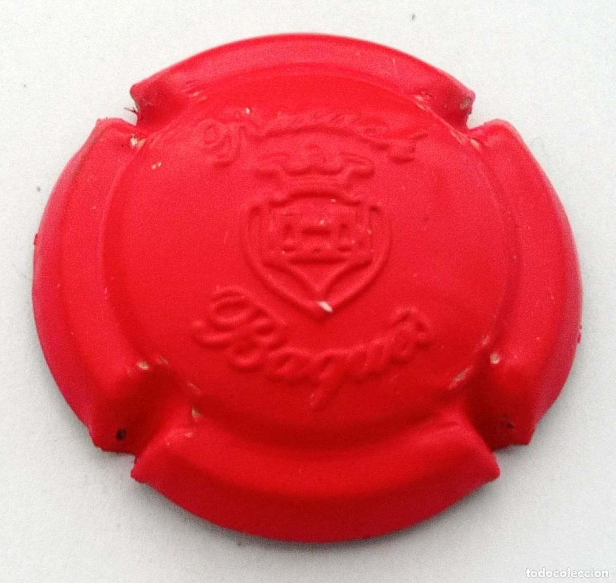 Coleccionismo de cava: PLACA CHAPA CAVA ''REXACH BAQU&Eacute;S''