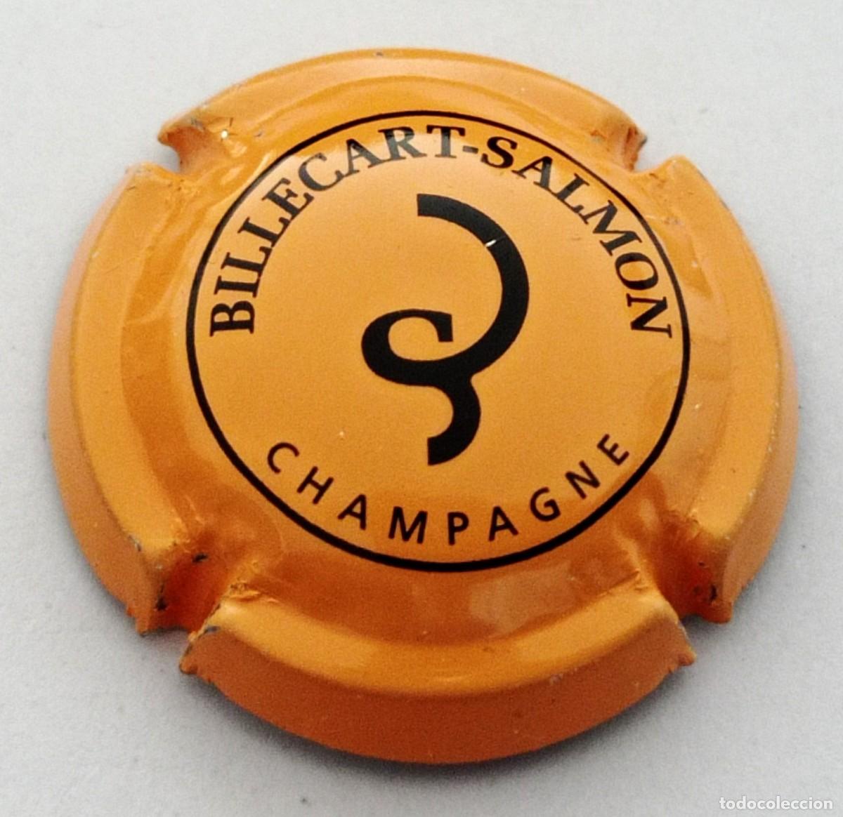 Coleccionismo de cava: PLACA CHAPA CHAMPAGNE ''BILLECART-SALMON''