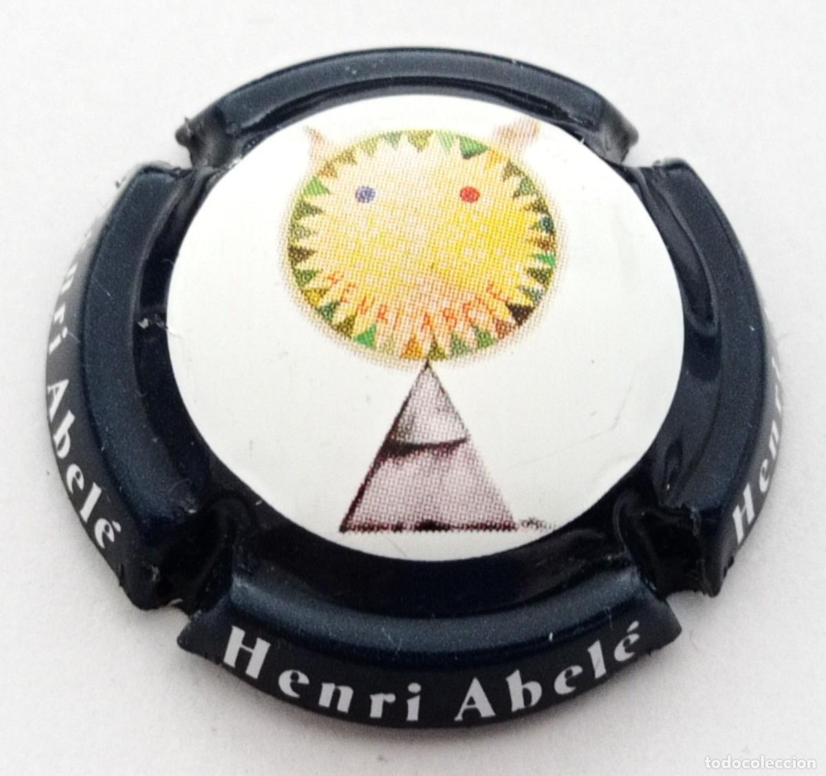 Coleccionismo de cava: PLACA CHAPA CHAMPAGNE ''HENRI ABEL&Eacute;''